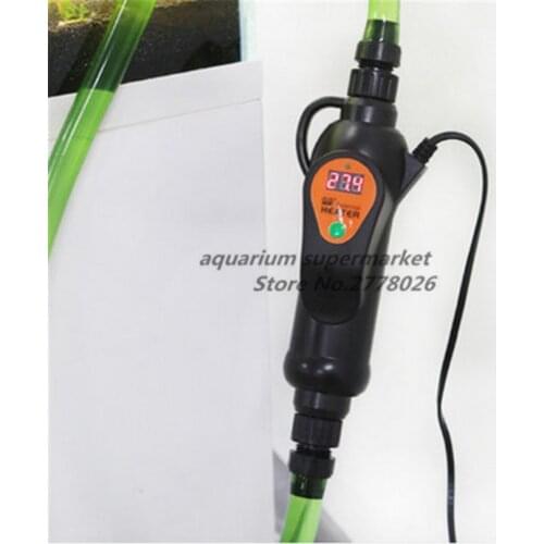 SUNSUN 1 piece EH-300 EH-500 220v aquarium fish tank adjustable temperature external heater explosion-proof heating rod
