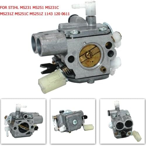 Heavy Duty Original Carburetor For Zama C1Q-S233 C1Q-S295 STIHL MS231 MS231Z MS231C MS251 MS251Z MS251C Chainsaw # 1143 120 0605