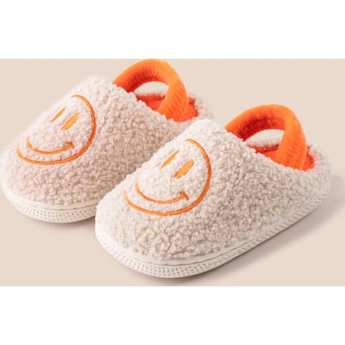Slippers Children 1-5Y Winter Warm Homewear Shoes Soft Bottom Cartoon Boys Girls Flip Flop Toddler Indoor Shoes Child Shoes