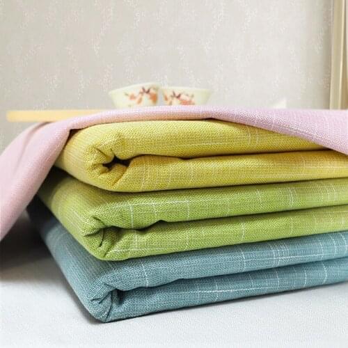 Upholstery fabric sofa fabrics linen polyester fabric for cushion cover material for sewing