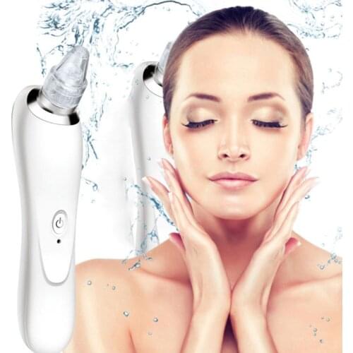 USB Rechargable Electric Blackhead Meter Vacuum Suction Cleaner Face Cleaning Blackhead Removal Instrument Black Spot