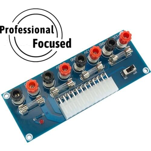 XH-M229 Desktop PC Chassis Power ATX Transfer to Adapter Board Power Supply Circuit Outlet Module 24Pin Output Terminal 24 pins
