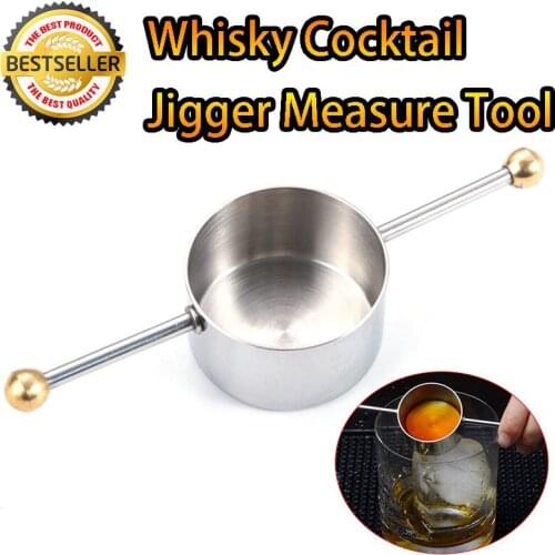 30ML Stainless Steel Bar Jiggers Bartender Drink Mixer Jigger Shot Bar Measure