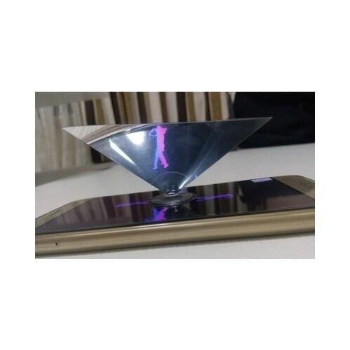 3D projector Hologram Pyramid Display Projector Video Stand Universal For Smart Mobile Phone