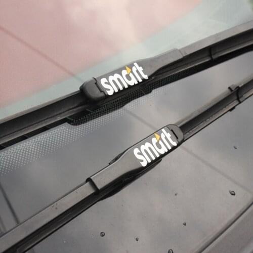 4pcs For Smart Fortwo Forfour 453 451 450 Crossblade City Cabrio City-Coupe Roadster Car Window Wiper Sticker Auto Accessories