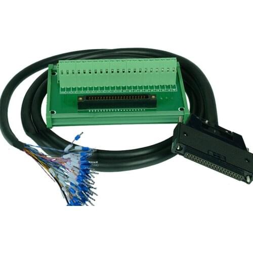 40-pin FCN/TB Interface Module with IO cable, Fujitsu Connector-Teminal Block Conversion Unit,Convertor,Breakout Board