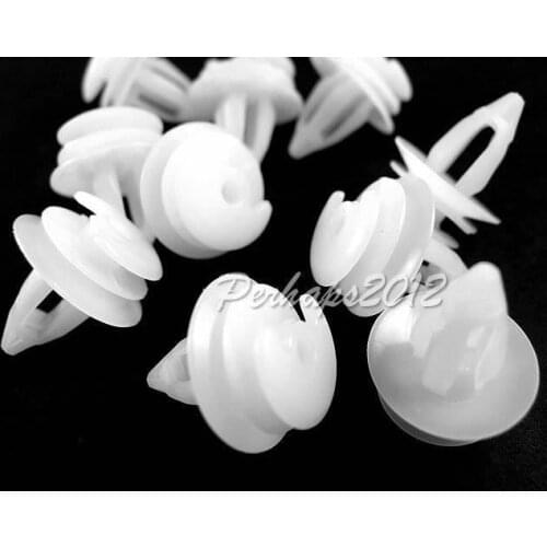 500x New for 3 5 7 Series 87-On E36 E34 E46 E39 Door Panel Clip White Nylon Retainer 514-1197-3500