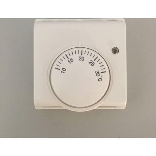 Free Shipping 220VAC Mechanical Central Air Conditioner Thermostat Fan Coil Room Temperature Thermostat