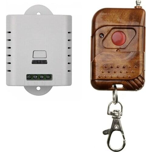 1CH RF wireless remote control switch 85V 110V 120V 220V Simple operation With manual button 1* receiver+1 * transmitter