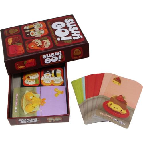 Kid Educational Board Game Interactive Card Game Sushi Go Parent Child Party The Pick Pass Card Kid Game Toy Card Party Game