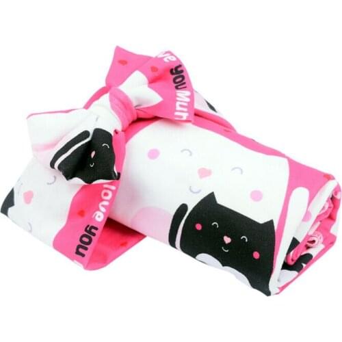 Baby Receiving Blankets 2020 Baby Boy Girl Cartoon Blanket Swaddle Infant Muslin Wrap Newborn Sleeping Bag