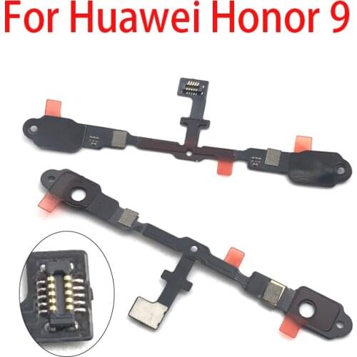 Fingerprint Sensor Menu Return Key Home Button Connector Flex Cable For Huawei Honor 9 Honor9 High Quality