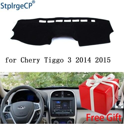 For Chery tiggo 3 2014 2015 dashboard mat Protective pad Shade Cushion Pad interior sticker car styling accessories