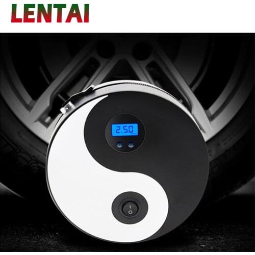 LENTAI For Renault megane 2 3 duster captur Alfa Romeo 159 147 Mazda 3 6 cx-5 1PC Car Tire Pump Chinese Tai Chi Styling Air Pump