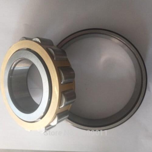 SHLNZB Bearing 1Pcs N1010 N1010E N1010M N1010EM N1010ECM C3 50*80*16mm Brass Cage Cylindrical Roller Bearings