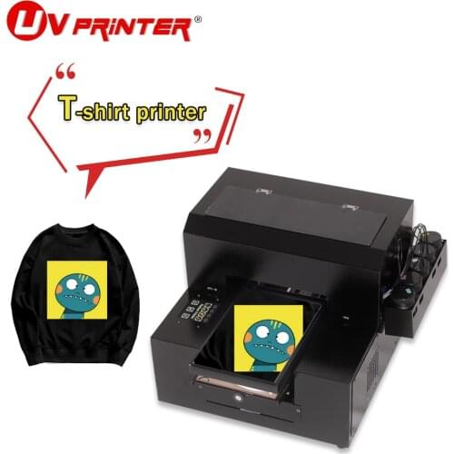 A4 DTG DTF printer 6-color inkjet high-resolution color printing for high-precision color output of silicone/leather/textile