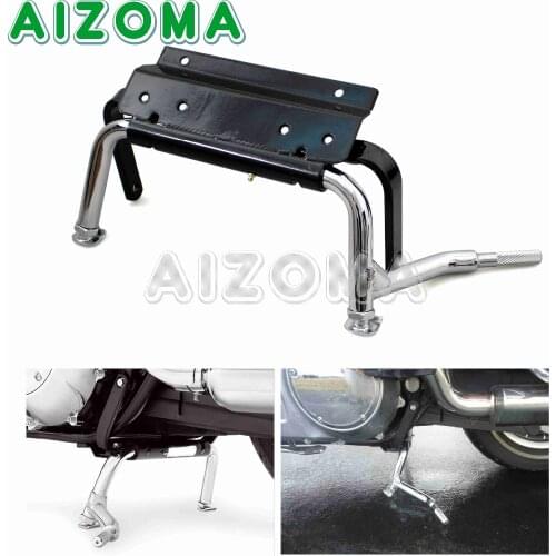 Adjustable Center Stand Hardware Service Centeal Holder For Harley Touring Road King Custom Electra Glide FLHR FLHTC 1999-2008
