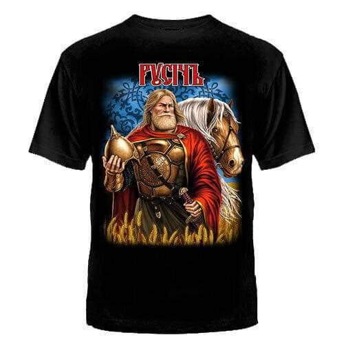 Rusich Slav Russian National Roots Russia Putin Cult T-Shirt. Summer Cotton O-Neck Short Sleeve Mens T Shirt New S-3XL