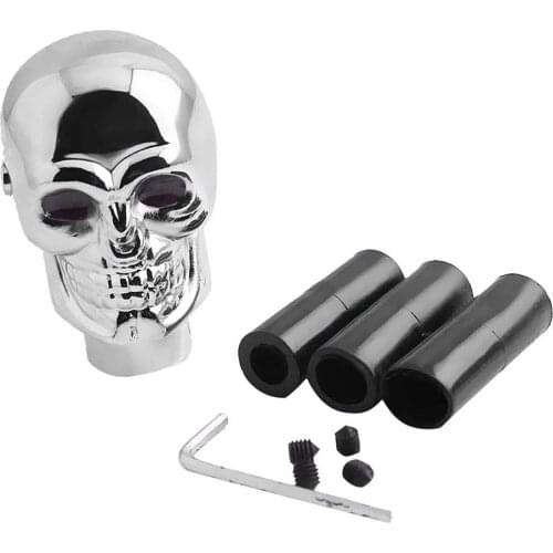 Universal LED Shift Knob for Car Truck Manual Gear Lever Shifter Skull Style