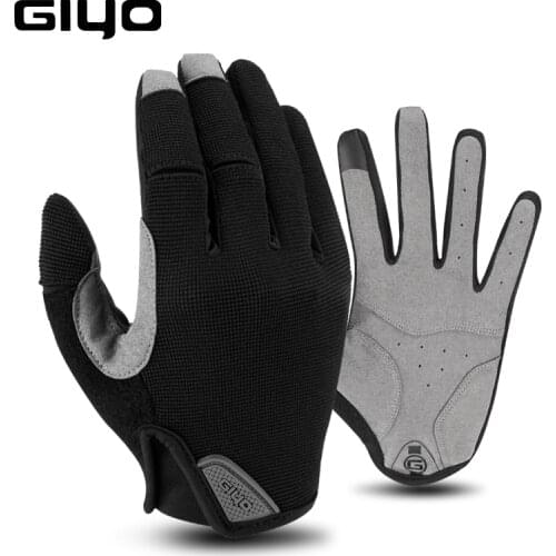 GIYO Winter Sport Cycling Gloves Fishing Gym Bike Gloves MTB Full Finger Cycling Gloves For Bicycle Male Women guantes ciclismo