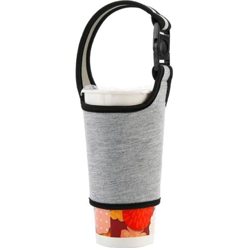 1Pc High Quality Anti-Scalding Neoprene Cup Sleeve Heat Resistant Coffee Sleeve Cup Insulator With Handle Water Cup Accessories