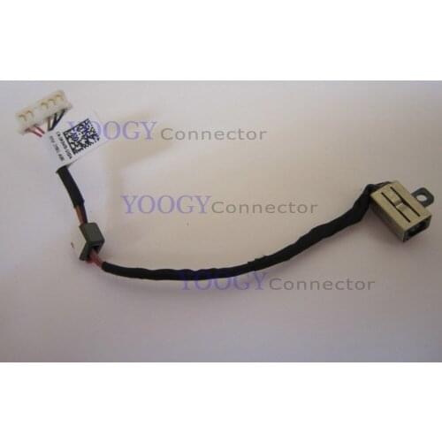 1pcs Laptop DC power jack with cable fit for Dell 14-5455 15-5558 5559 series dc socket port
