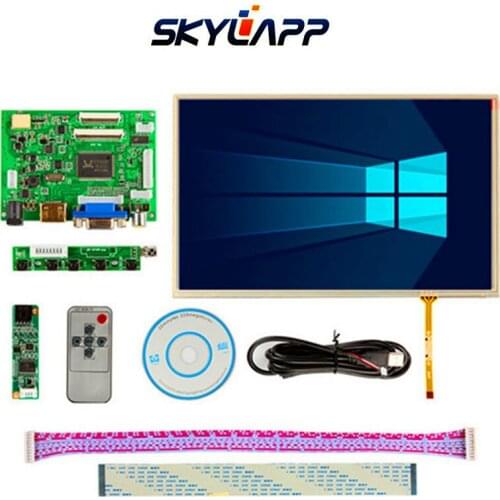 10.1 IPS Complete LCD Display for Raspberry Pi Monitor 1280*800 TFT EJ101IA-01G HD Touch Screen Remote Driver Board HDMI 2AV VGA