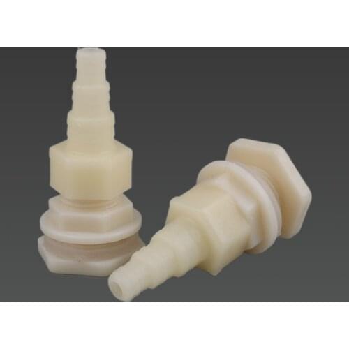 2 set ABS 1/2" Fish tank Joints aquarium outlet bucket connector 20mm aquarium drain fittings water tank adapter