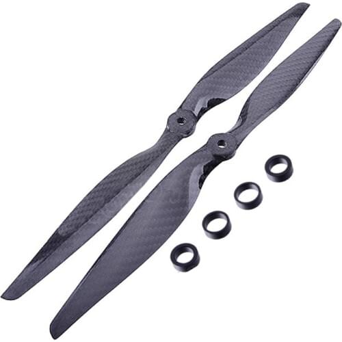 4 Pairs 14x7.0 3K Carbon Fiber Propeller CW CCW 1470 CF Props Cons For Hexacopter Octocopter Multi Rotor UFO