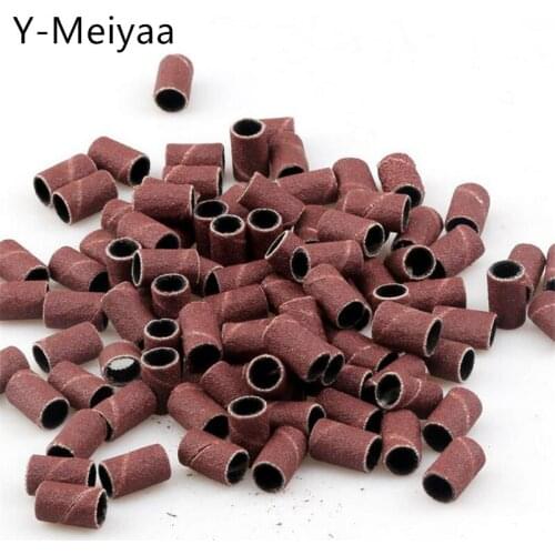 80# 120# 180# Electric Nail Drill Bits Nail Art Sanding Bands UV Gel Acrylic Polish Remover For Nail Accessory Tool Wholesale 20