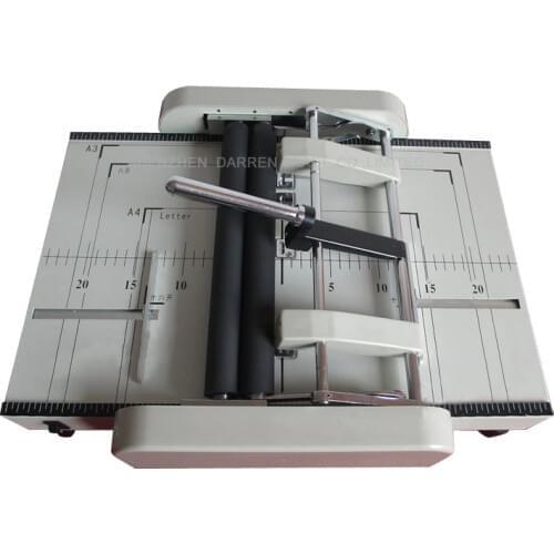 Automatic A3 Paper stapler PAPER folding machine electric folder