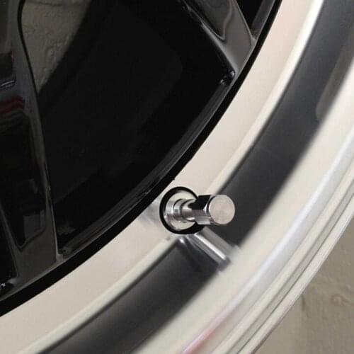 4Pcs Car Truck Wheel Tire Valve Caps Aluminum Alloy Tyre Rim Stem Covers Adapter Airdust Waterproof For Motorcycles Bikes Cars