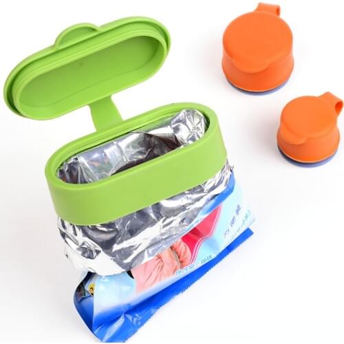 Food bag cap Lid sealing device multifunctional sealing cover