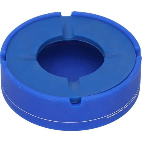 Silicone Round Ashtray With Dustproof Cover Cigarette Ashtray Accessory For Home KTV Bar Club