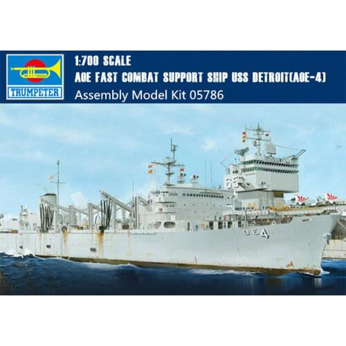 Trumpeter 05786 1/700 USS Detroit AOE-4 Fast Combat Support Ship Warship Model TH06857-SMT6