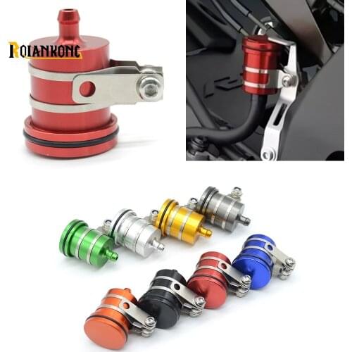 Cnc universal motorcycle Fluid Reservoir Clutch Tank rear front brake oil cup for yamaha xj6 mt-09 tracer mt 09 xjr 1300 fz8