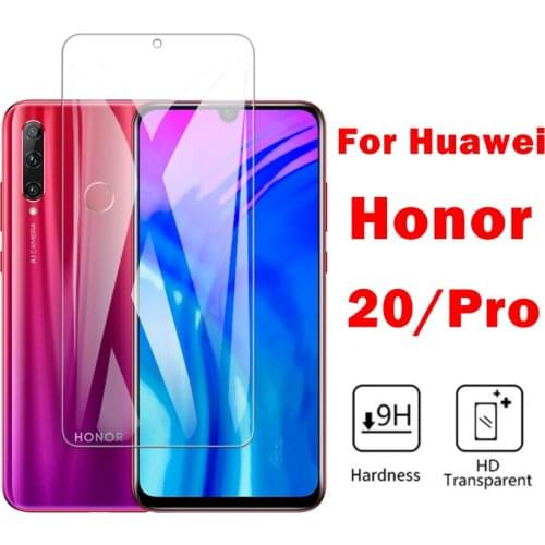 Safety glass on for huawei honor 20 pro protective glass honer 20pro pro20 tremp glas huavei hono screenprotector film honor20