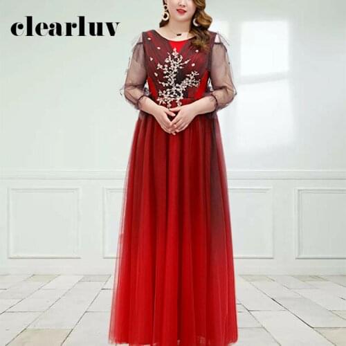 Beading Formal Robe De Soiree DR1019 Appliques A-Line Evening Dress 2020 O-Neck Women Party Dresses Lace Up Elegant Vestidos