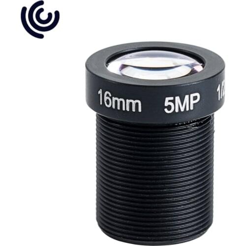 16mm M12 Lens CCTV Lens for 1/2.5 inch 5MP CCTV Camera
