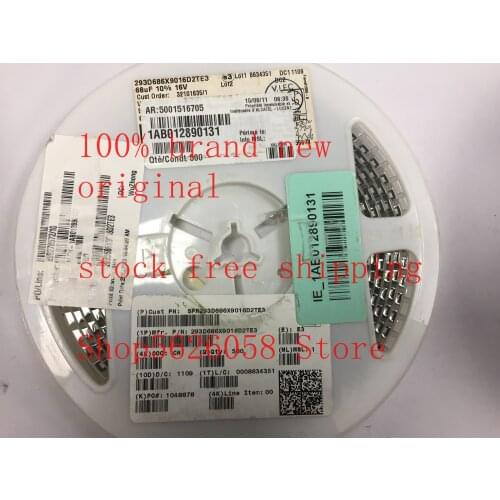 293D686X9016D2TE3 SMD 100% new original 100PCS/LOT STOCK