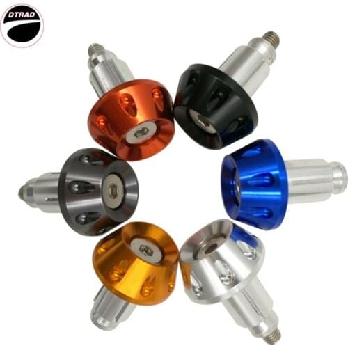 7/8" CNC Universal Motorcycle Handlebar Grips End Motocross Weights Anti Vibration Silder Plug For KTM Yamaha TMAX Dirt Bike ATV