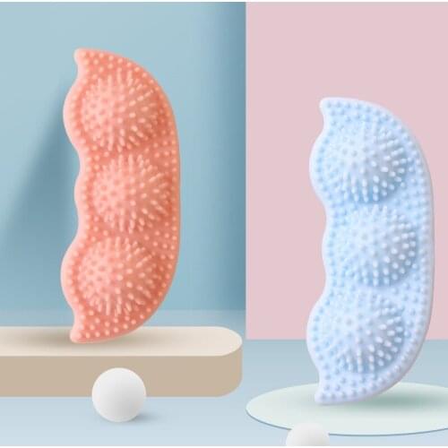 Aggressive Dog Molar Chew Toy Durable Safe Pea Shaped Bite Resistant Interactive Cat Toy Teeth Cleaning Pet Training Accessories