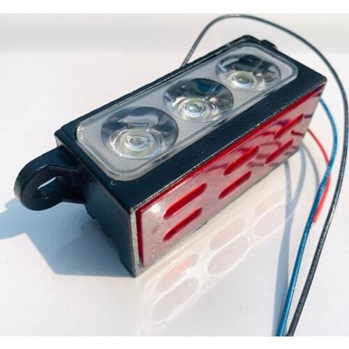 Aluminum led Lorry RV Rear Side Marker light tail warning signal lamp Truck Trailer Safety Side view Tire down light bulb 1x 24V