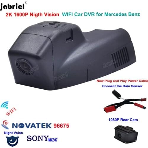 2K Dash Cam Plug And Play Wifi Night Vision Car DVR Recorder for Mercedes Benz B Class w246 w247 B180 B200 B250 B260 2011-2019