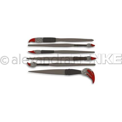 CH 2021 New Arrival Brushes Metal Cutting Dies Stencils for DIY Scrapbooking/photo Album Decorative Embossing DIY Paper Card