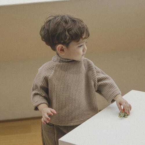 Childrens Clothing Autumn And Winter Baby Boys And Girls Corduroy Bottoming Shirt T-shirt Baby Long Sleeve Tops Shirts 6M-3Y