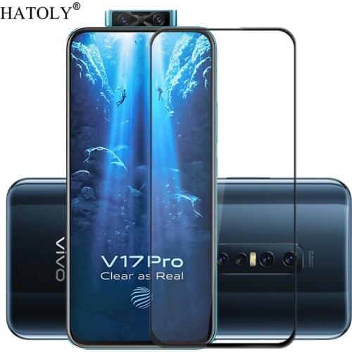 For Glass vivo V17 Pro Tempered Glass Full Glue Cover Phone Screen Protector For vivo V17 Pro Protective Glass For vivo V17 Pro