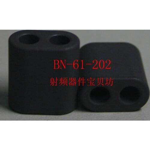 RF dual-hole ferrite core: BN-61-202