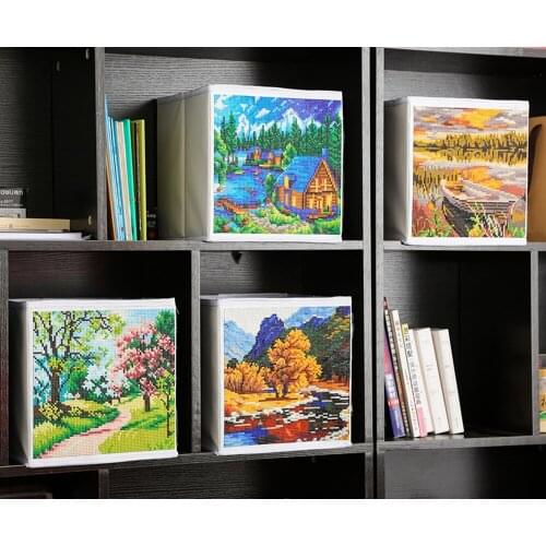 5D DIY Diamond Painting Storage Box Household Items For Bedroom Diamond Mosaic Cross Stitch Kits Gifts for the New Year