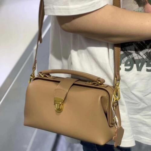Leather High Quality Women Bag Handbags Lady Fashion Large Capacity Doctor Bag Totes Office Work Sling Shoulder Crossbody Bag
